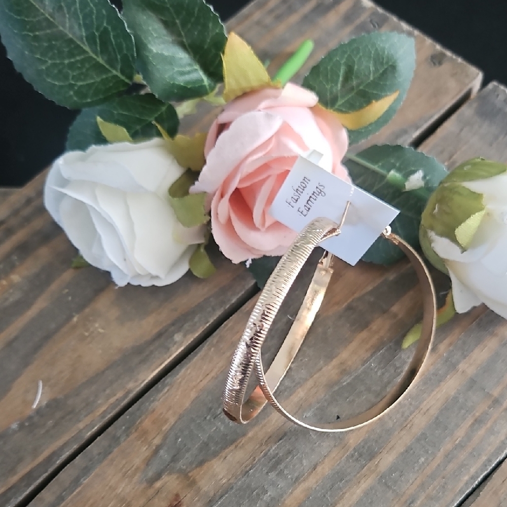 Gold Hoop Earrings